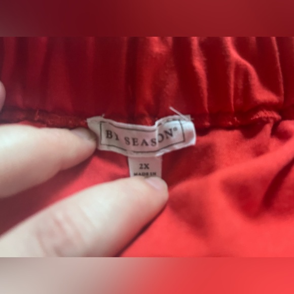 By season Red dress 2x - Picture 3 of 5